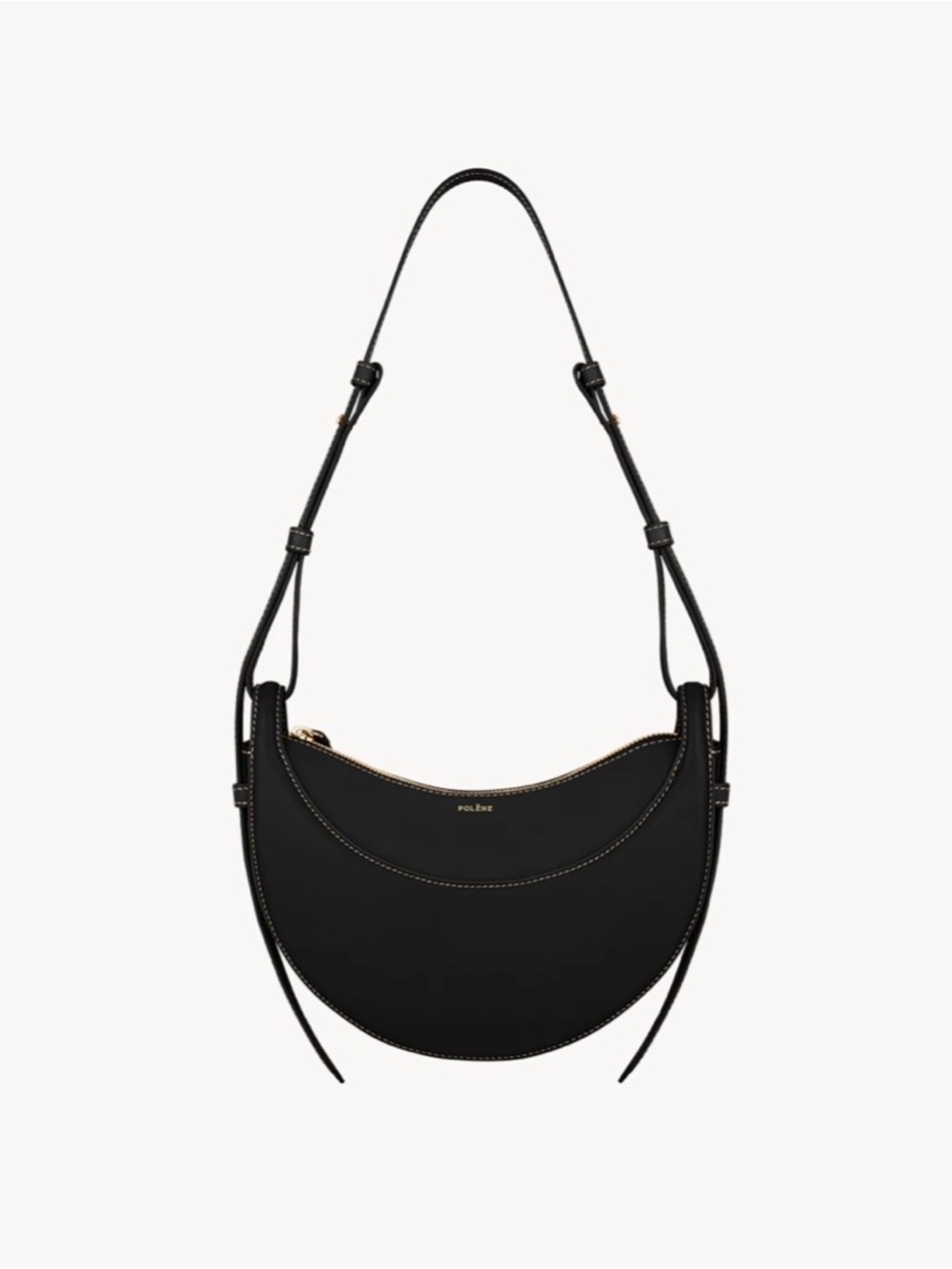 Polene Duex Crescent Shoulder Bag